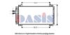 AKS DASIS 182150N Condenser, air conditioning